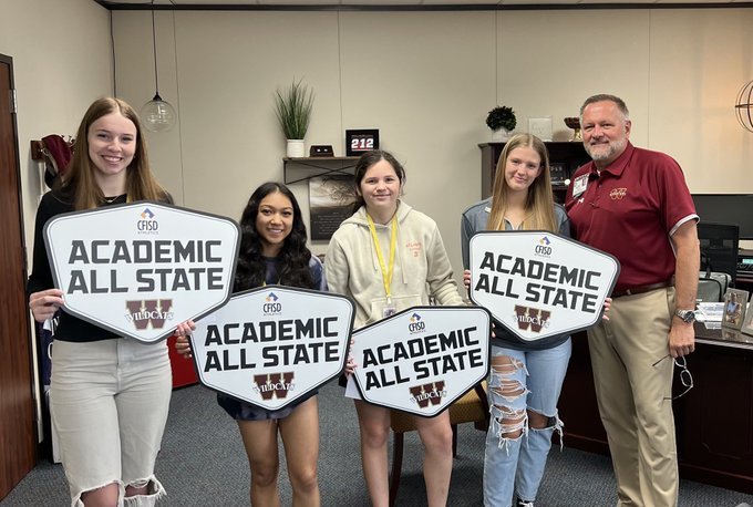 CFISD Girls' Basketball Student-Athletes Earn THSCA Academic All-State Honors