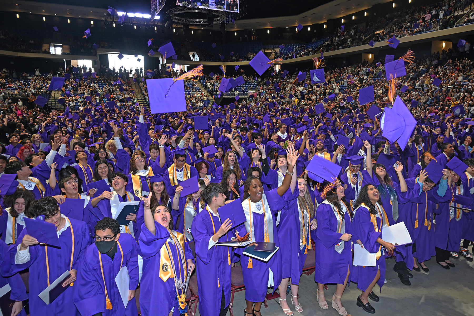 More Than 8,900 Class of 2023 CFISD Graduates Earn DiplomasÂ 