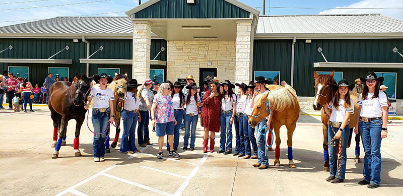 Katy Cowgirls Delighted Members at The Arc of Katy's Annual Barn Dance