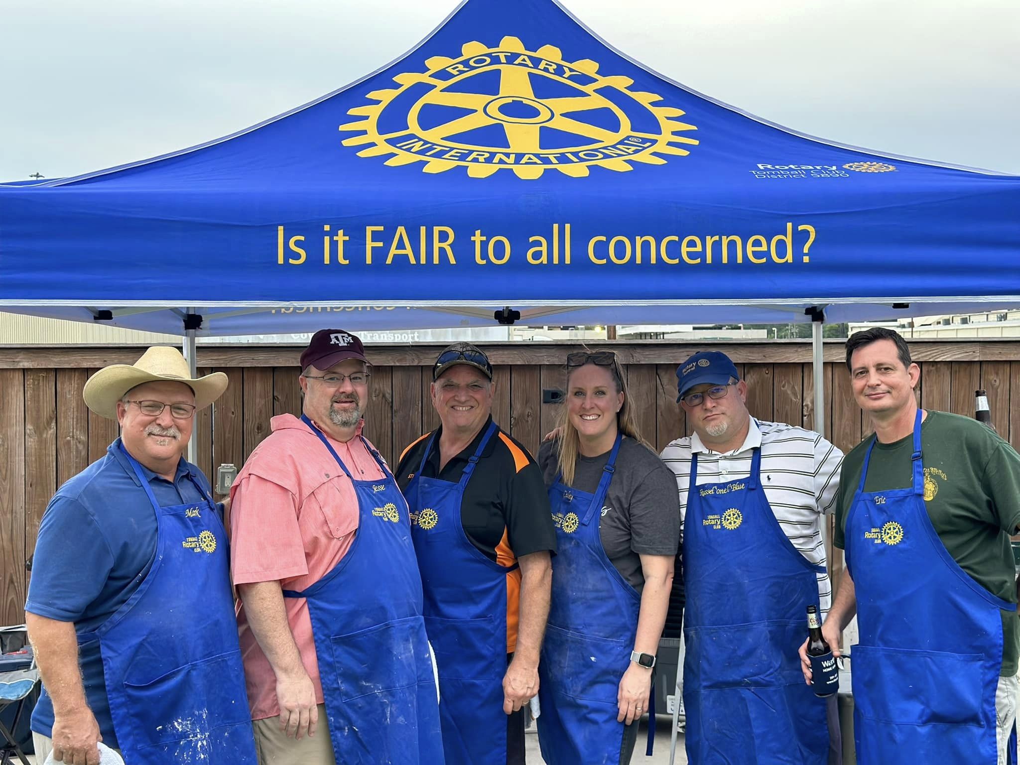 Tomball Rotary Club Hosts Benefit for Mel's Country Cafe