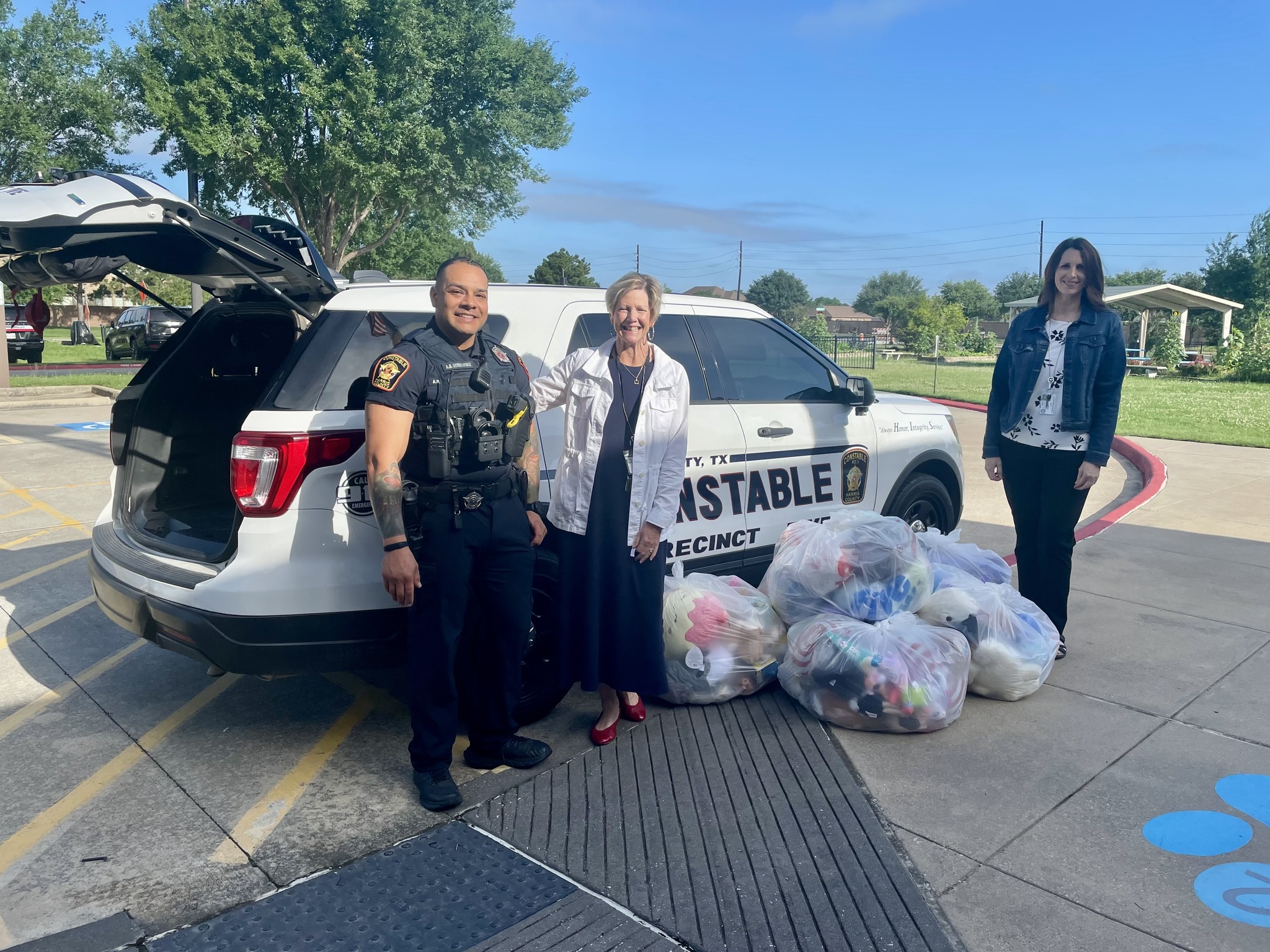 Swenke Elementary Honors Late Student's Legacy with Annual Stuffed Animal Drive for Harris County Constable Precinct 5