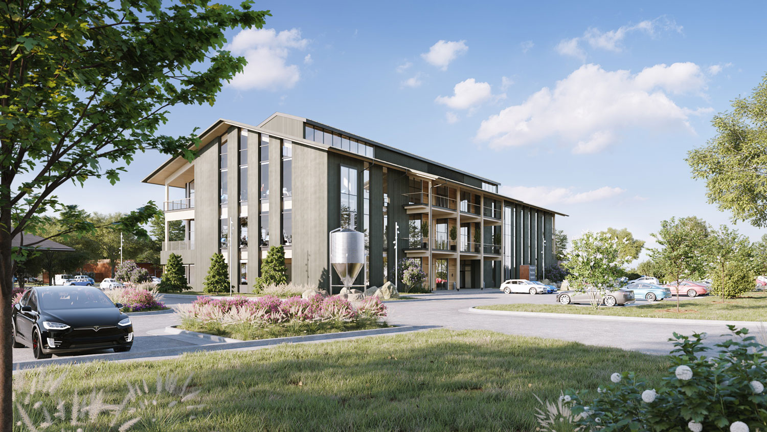  Bridgeland Breaks Ground on First Mass Timber Office Building in Greater Houston
