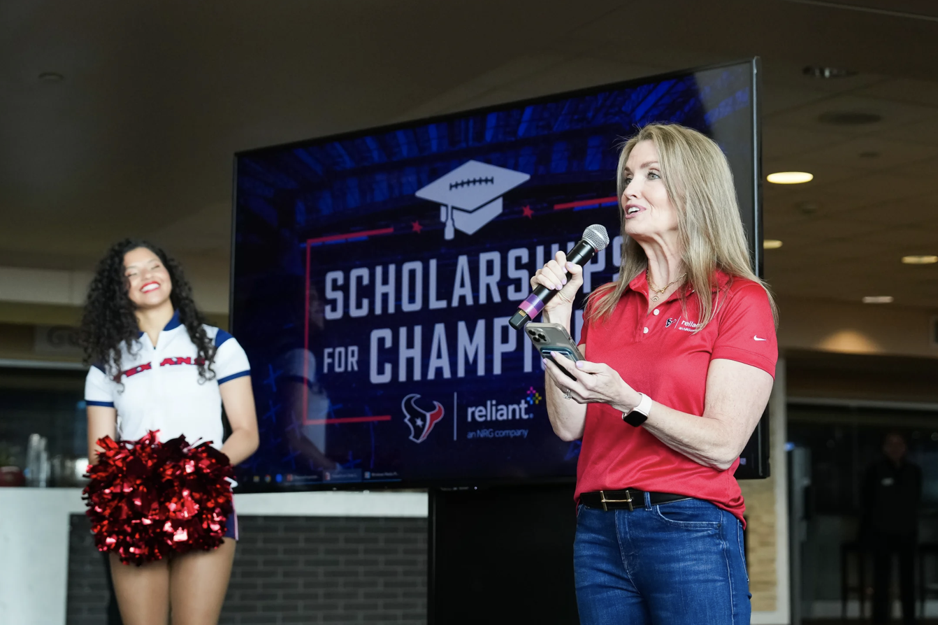 High School Students in Fort Bend County Honored with Scholarships by Reliant and Houston Texans