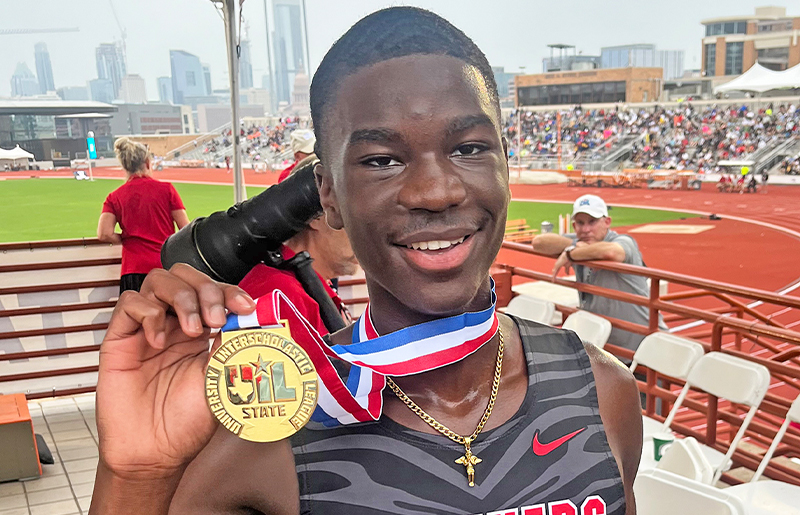 CFISD Athletes Win Three Championships at 2024 UIL State Track Meet