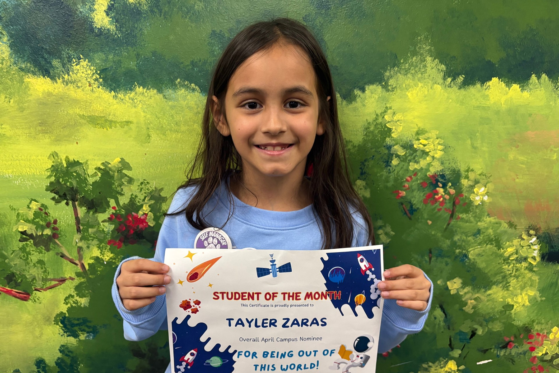 Meet the Cy-Fair ISD Student of the Week: Lamkin Elementary Student Brings Positivity and Big Dreams to First Grade