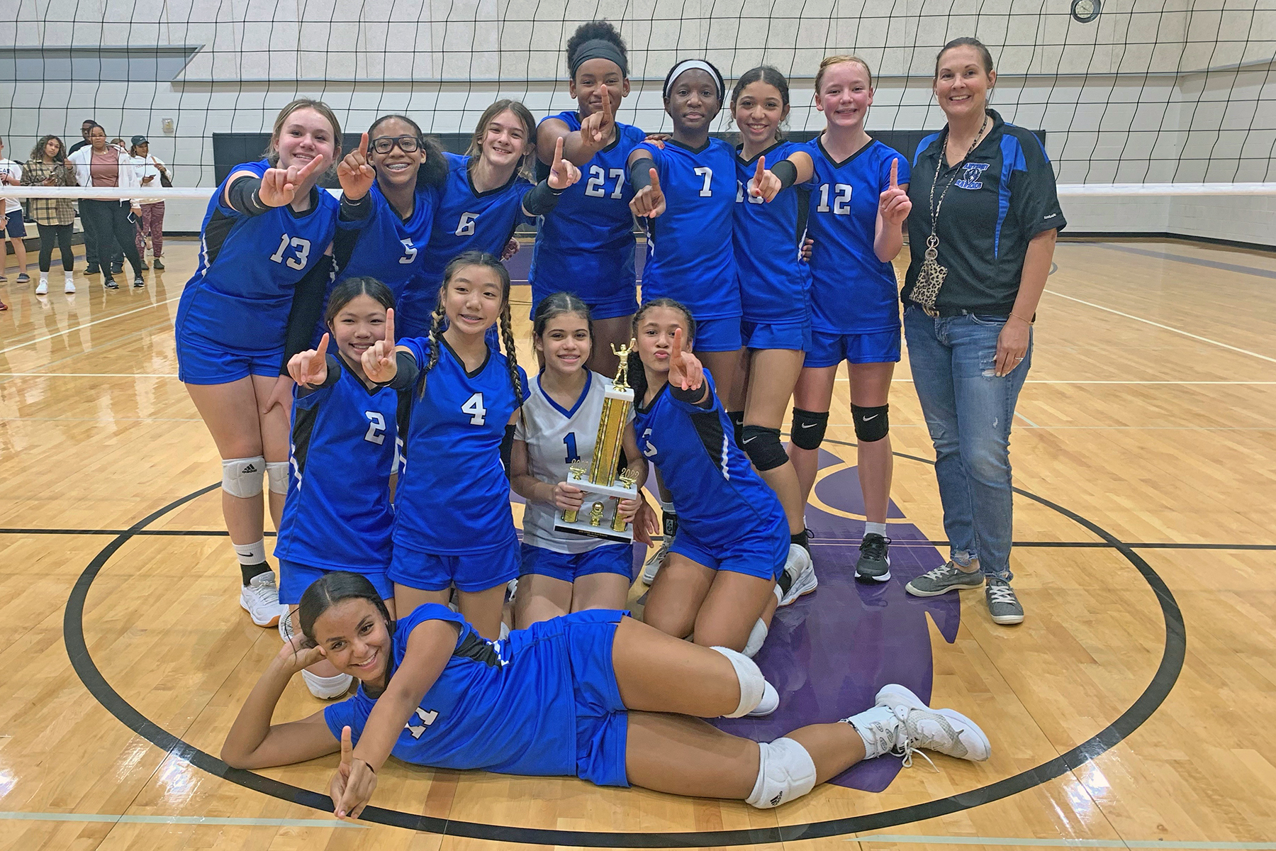 Anthony, Salyards, Smith, Watkins Win Volleyball â€˜Aâ€™ Tournament Titles