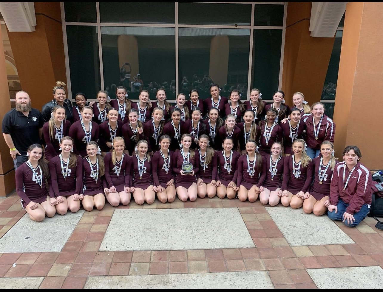 Cinco Ranch HS Cheer Places First in Regionals