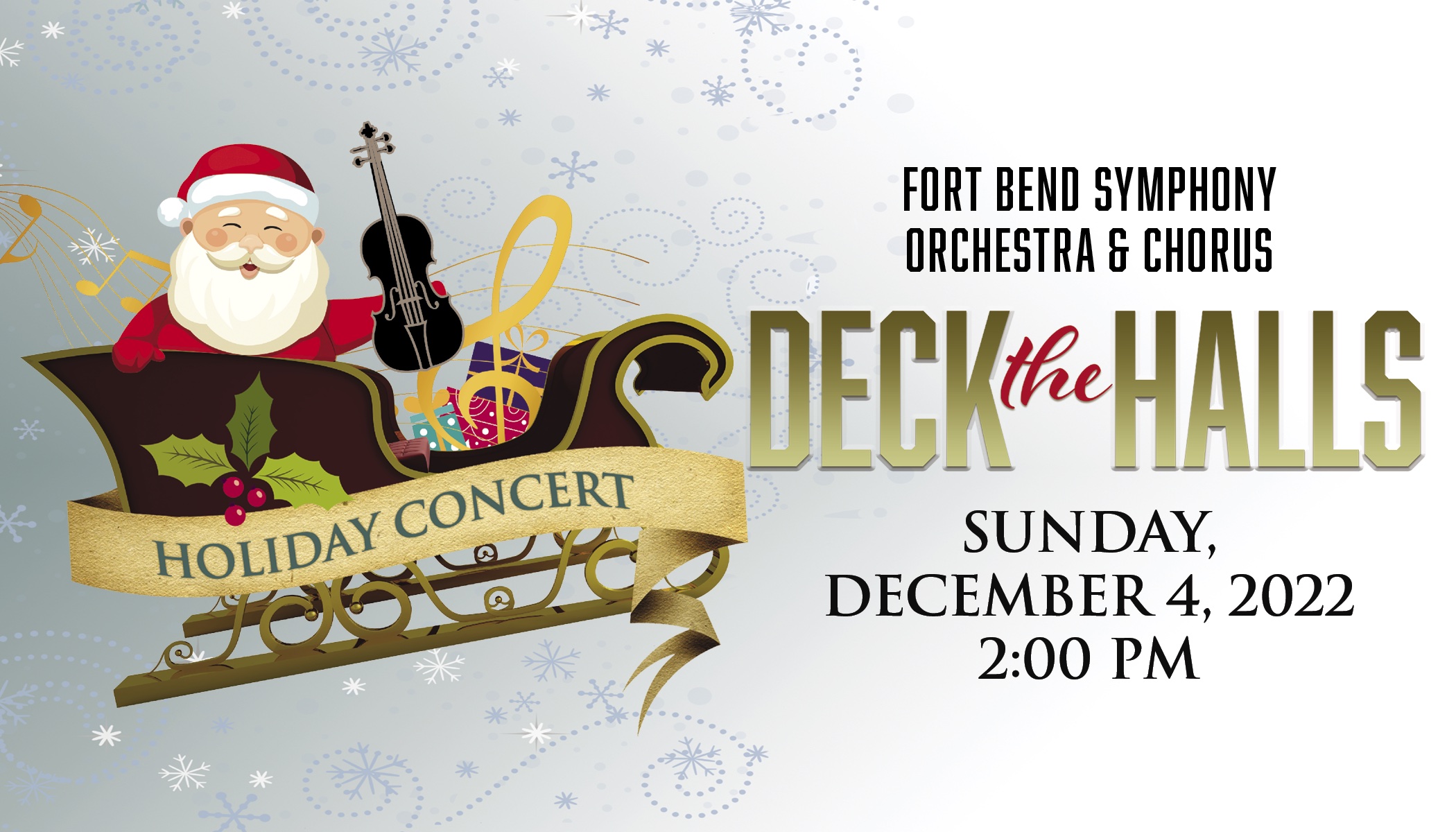 Fort Bend Symphony Orchestra and Fort Bend Symphony Orchestra Chorus Ring in Holiday Season with 