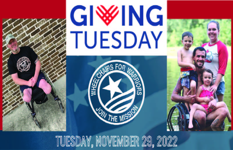 Support Wheelchairs for Warriors on Giving Tuesday