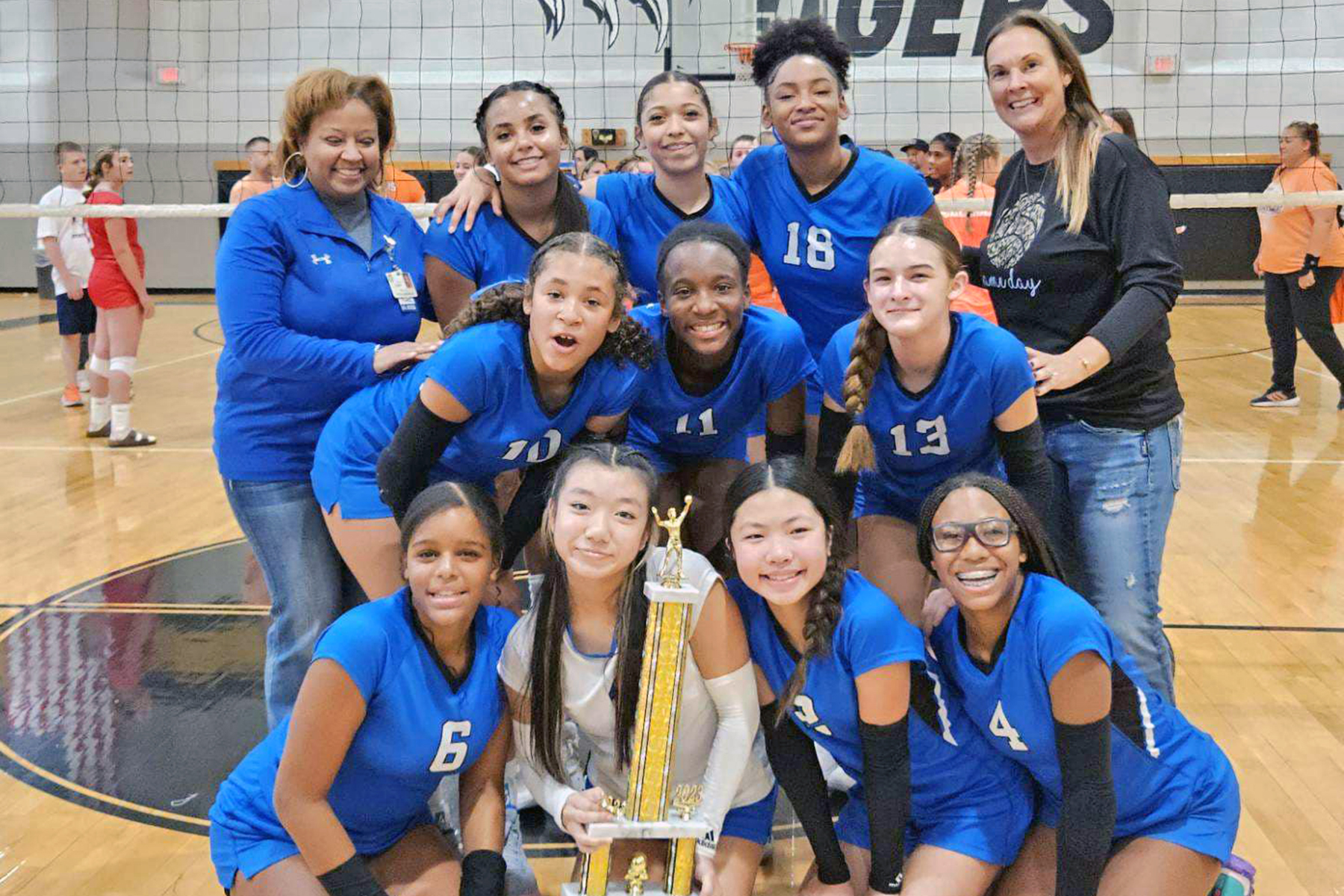 Anthony, Hamilton, Sprague Win 2023 Middle School Volleyball Championships