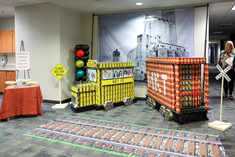 Katy ISD's CANstruction 2023 Yields Over 5,000 Cans of Food for Katy Christian Ministries