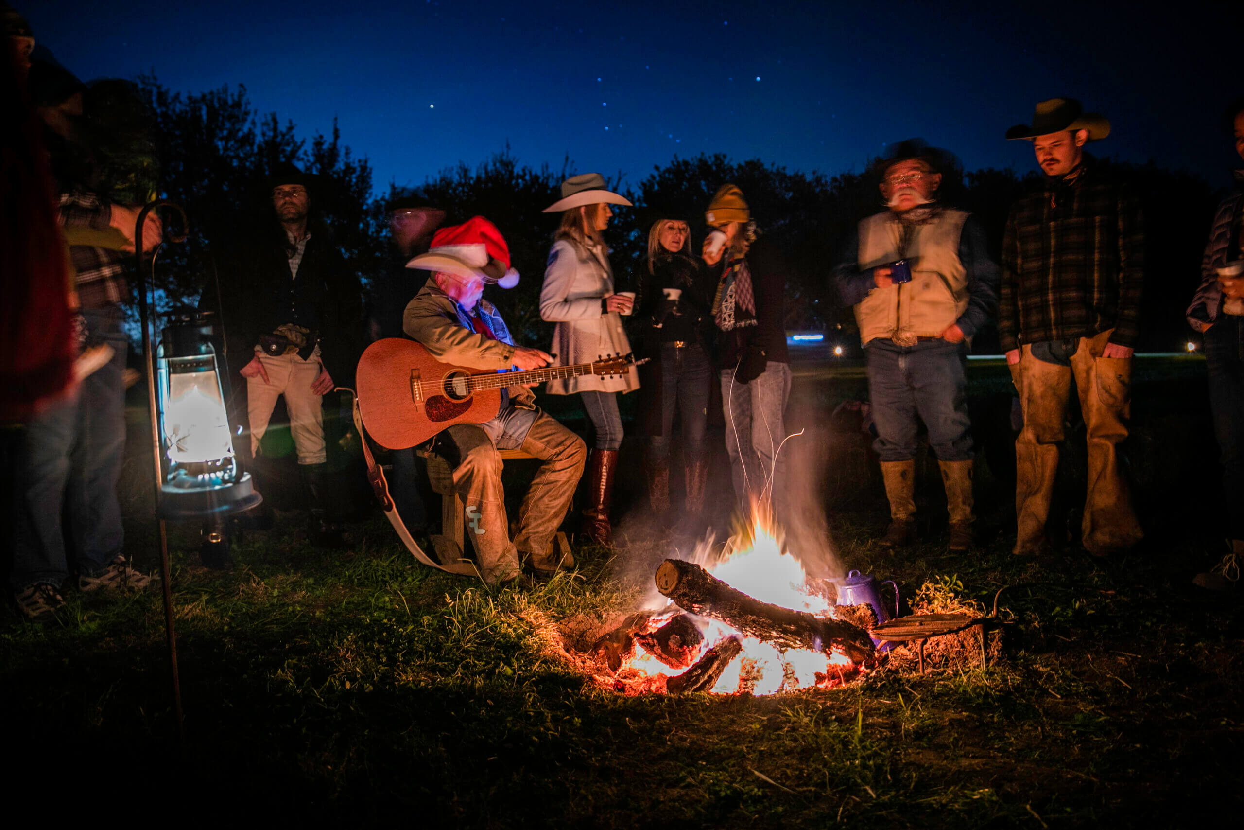 Saddle Up for Campfire Christmas at George Ranch Historical Park