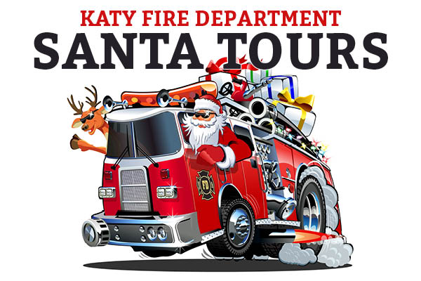 Katy FD Santa Tours Coming To Your Neighborhood!