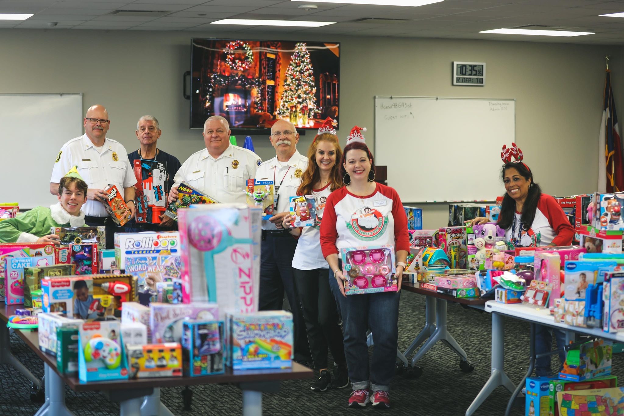 Local Fire Departments Join Forces for Share Your Holidays and Chief Santa's Toy Drive Initiatives