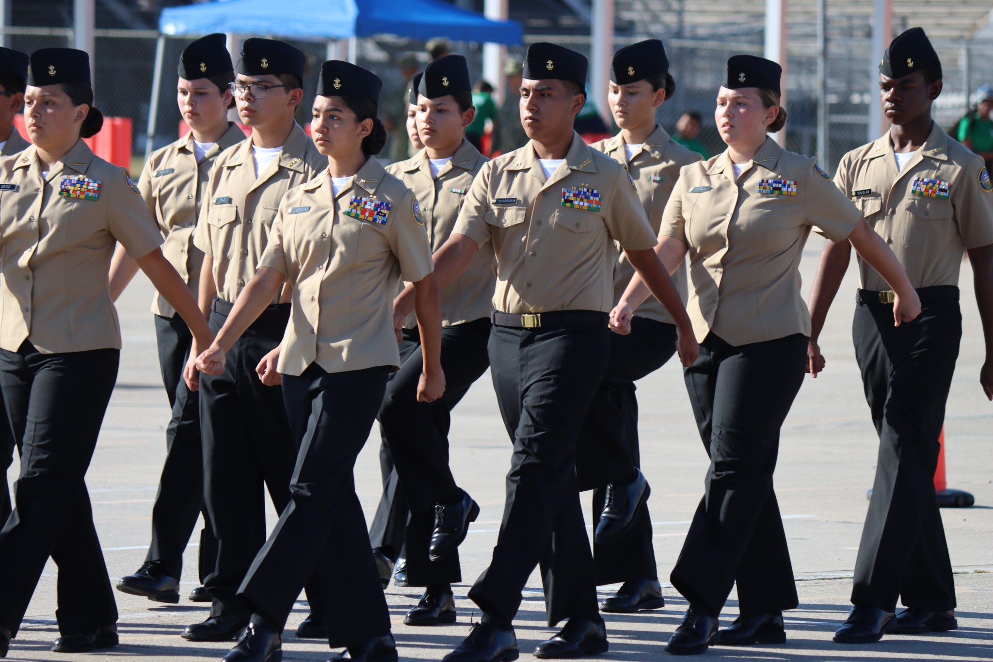 Katy ISD's JROTC Excels in First Drill Meet of the Season