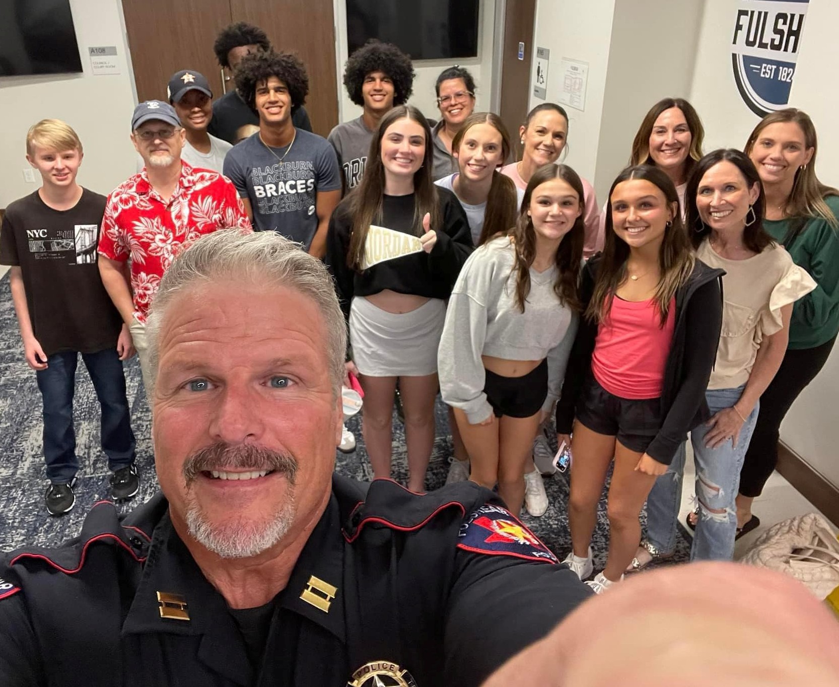 Free Rookie Responders Class with Fulshear Police Department Prepares Young Drivers for Road Safety and Traffic Stops