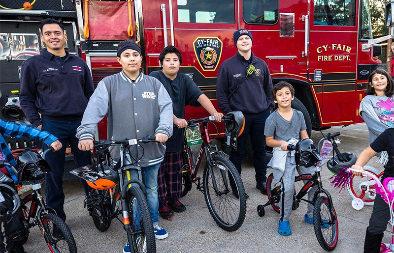 Cy-Fair Fire Department Hosts Holiday Toy Drive to Support Cy-Fair Helping Hands