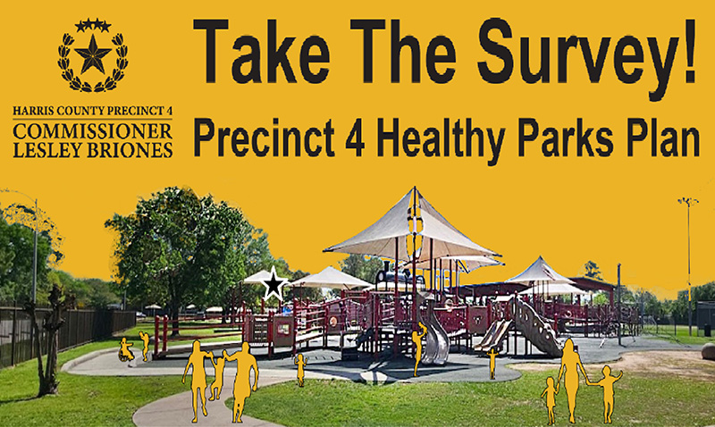 Harris County Precinct 4 Seeks Resident Input for 'Healthy Parks' Initiative