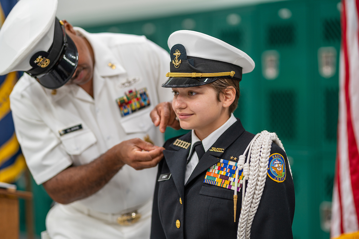 Spring HS NJROTC Students Share Benefits of New Facility