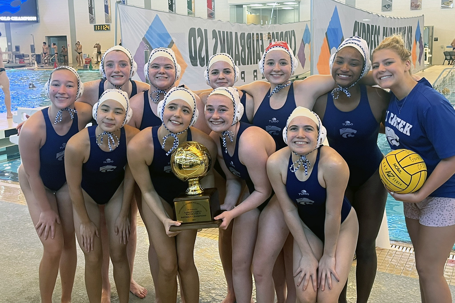 Bridgeland, Cy Creek, Cy Ranch Repeat as District Water Polo Champions