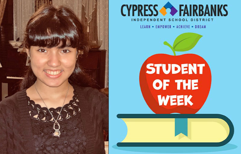 CFISD Student of the Week: Laylee Taghizadeh 