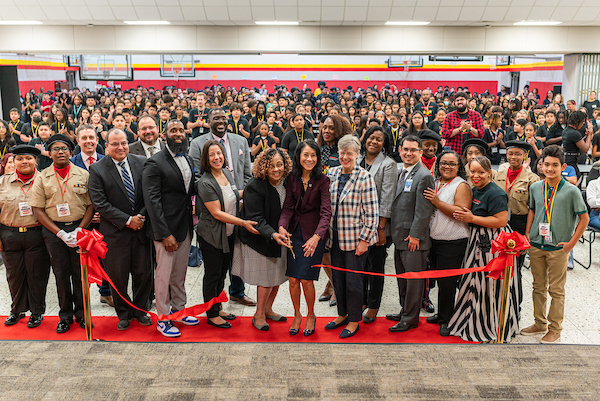 Spring Leadership Academy Celebrates New Campus Home with Ribbon-Cutting Ceremony