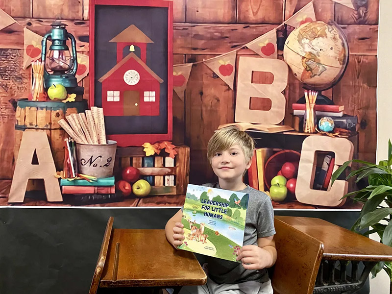 DPES Student Owen Crane Writes & Publishes First Book