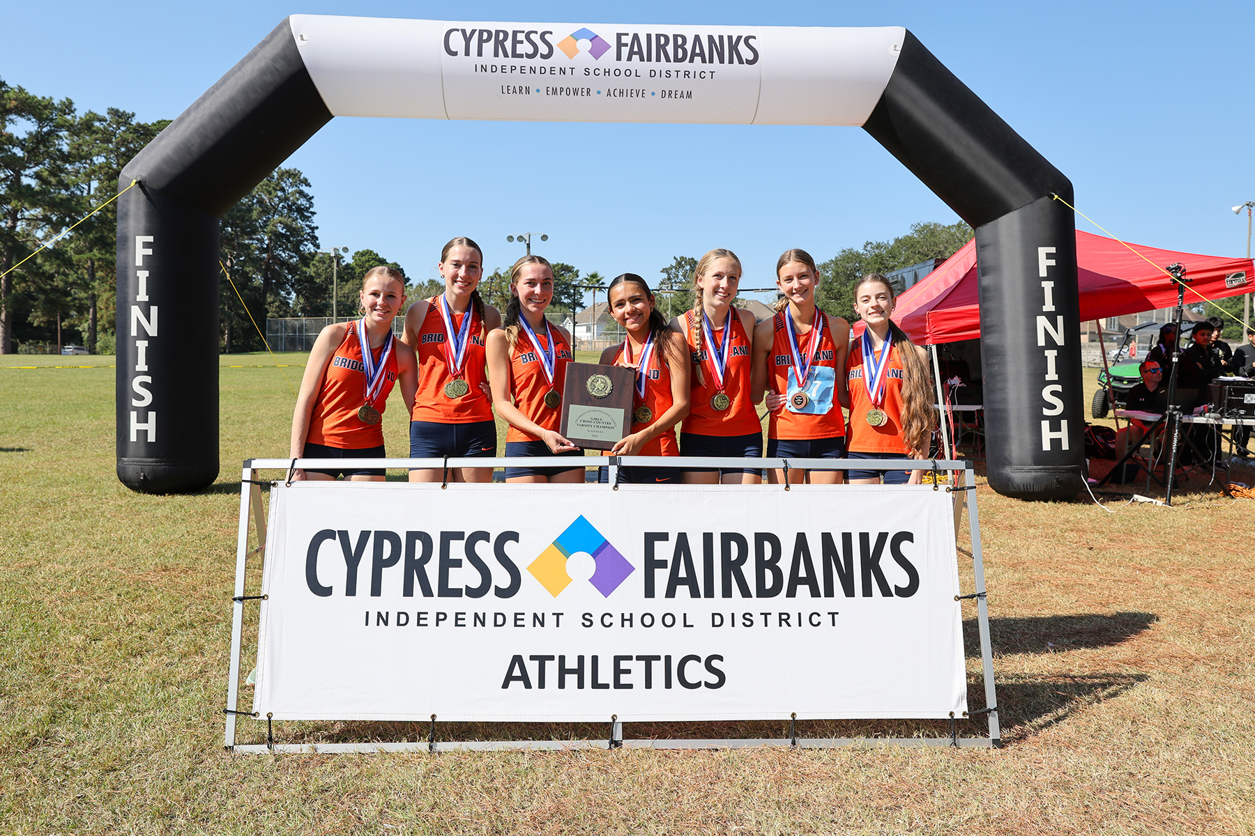 Bridgeland Runners Crowned 2024 District 166A Cross Country Champs