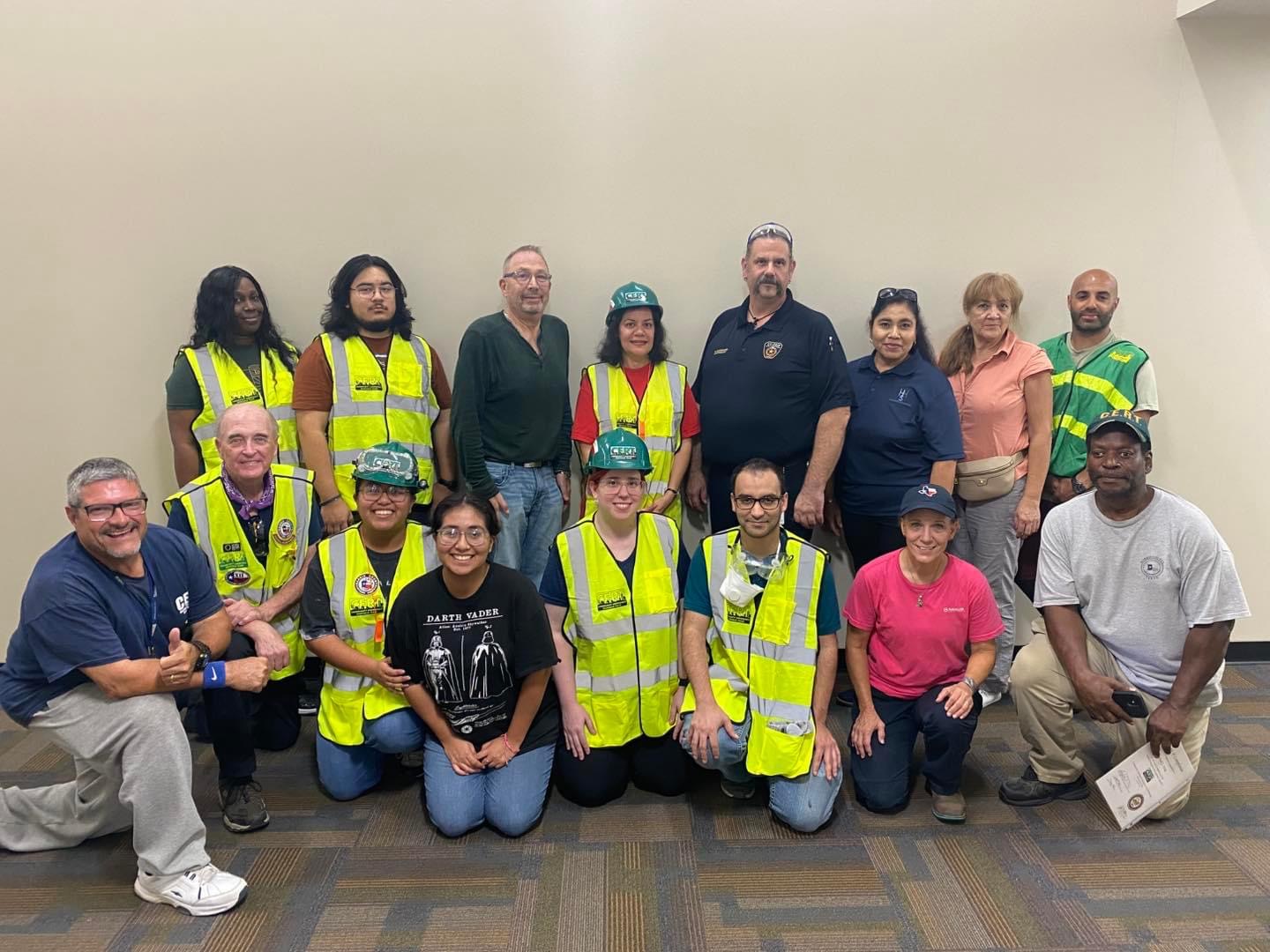 Cy-Fair CERT Graduates 42nd Class of Emergency Responders