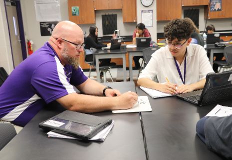 Morton Ranch High School Teacher Earns State Award for Achievement in the Classroom