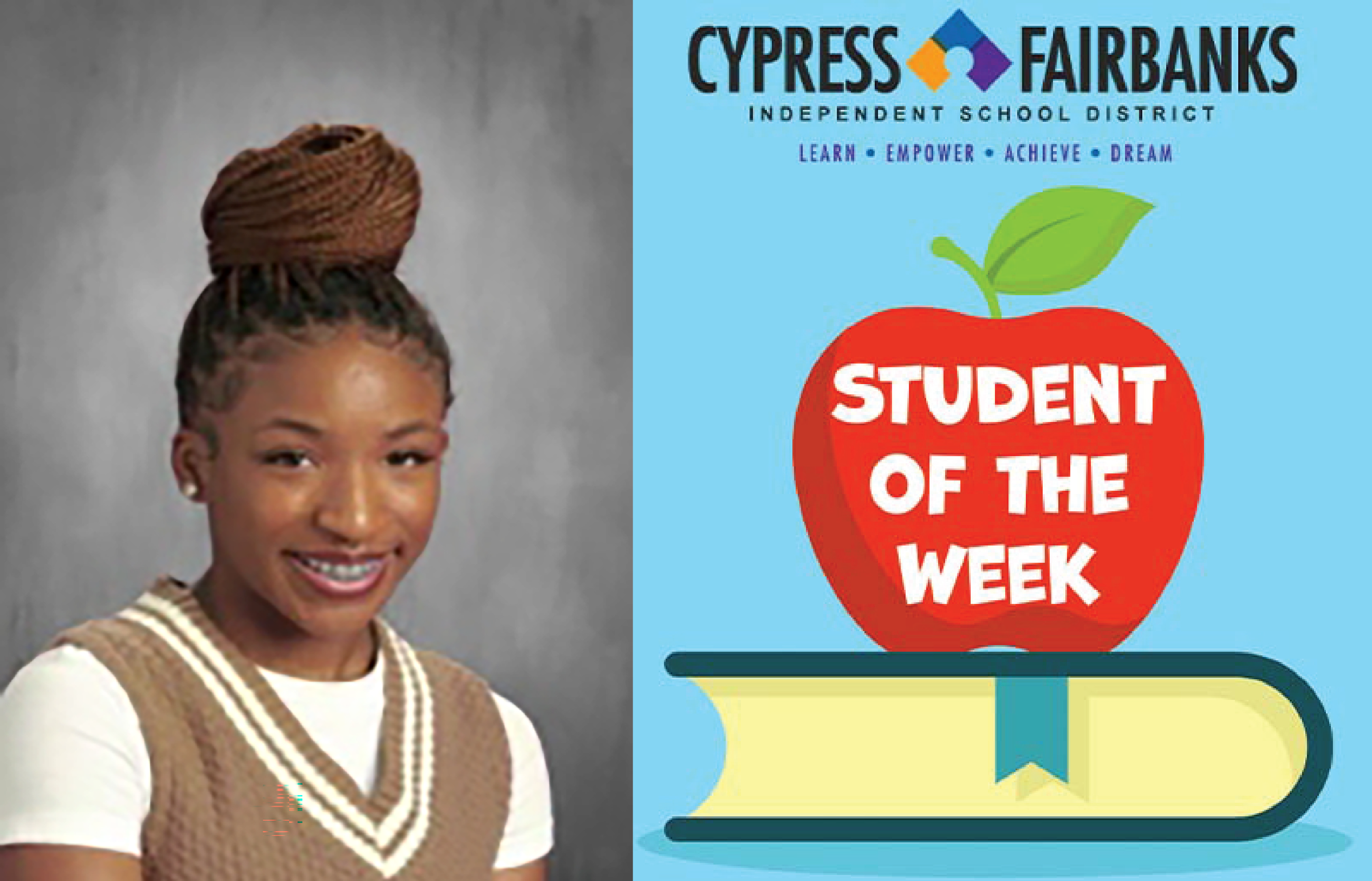 Cypress Springs High School Senior Named CFISD Student of the Week