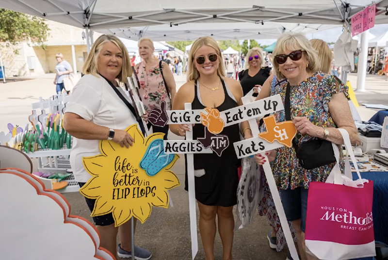 Cy-Fair Women's Club's Shop 'til You Drop Event Draws Thousands at Community Celebration of Shopping and Giving