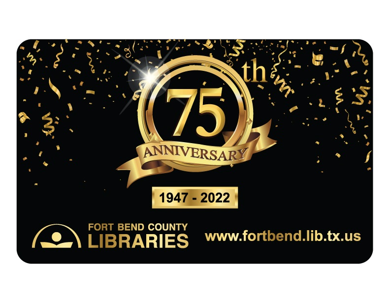 Libraries Release Special-Edition Card for 75th Anniversary During Library-Card Sign-Up Month