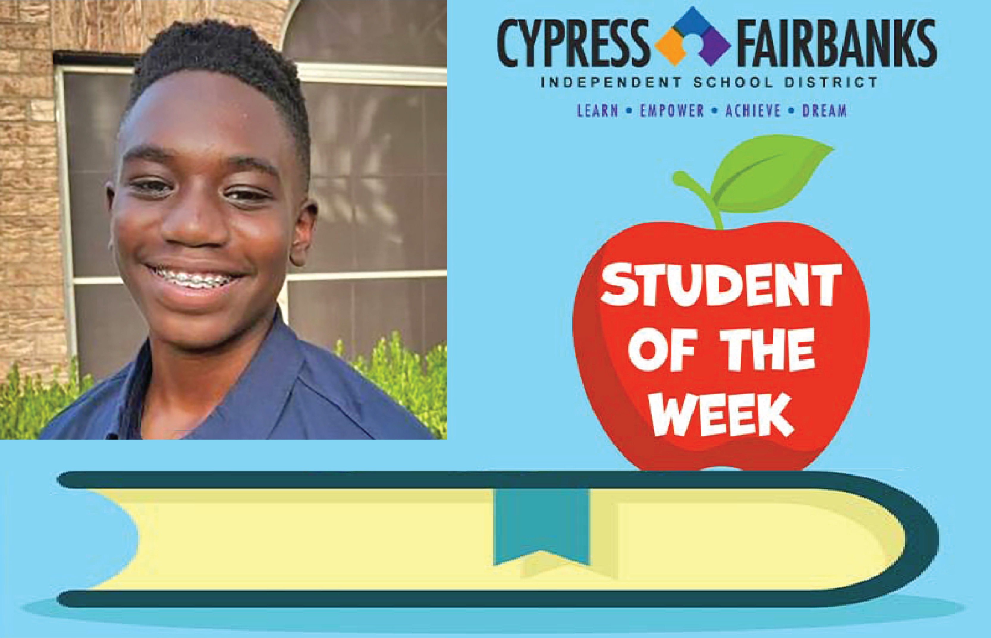 CFISD Student of the Week: Bryce Marshall