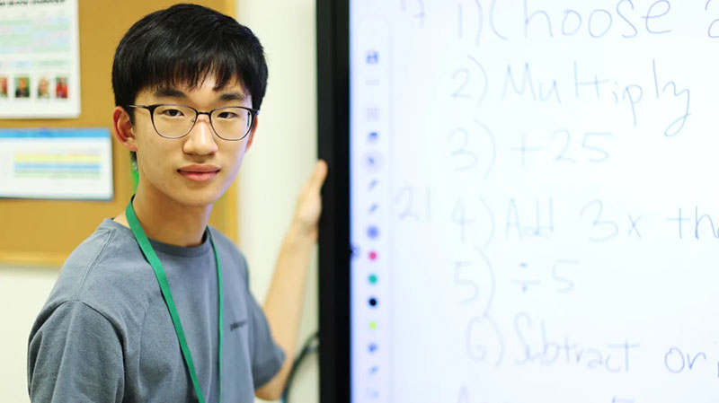 Stratford HS Math Prodigy Creates Math Club for Elementary Students