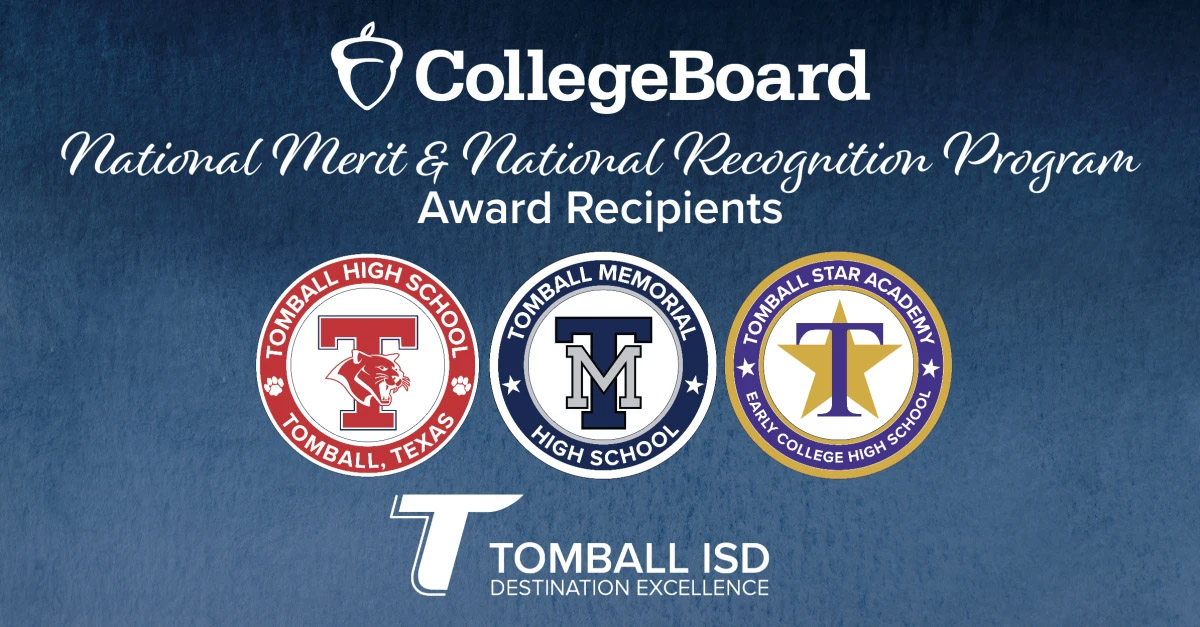 Tomball ISD Students Named to National Merit & Recognition Program Lists