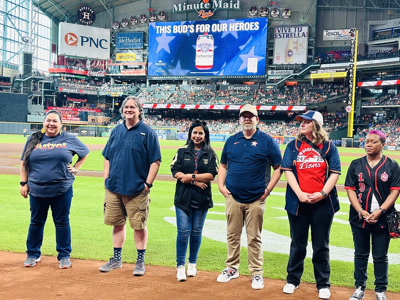 Jordan High School Teacher Honored at Astros Game as STEM Awardee