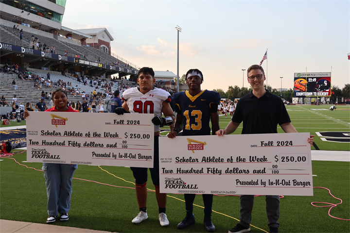 Cy Ranch High School Student Named Dave Campbell’s Football Scholar Athlete of the Week