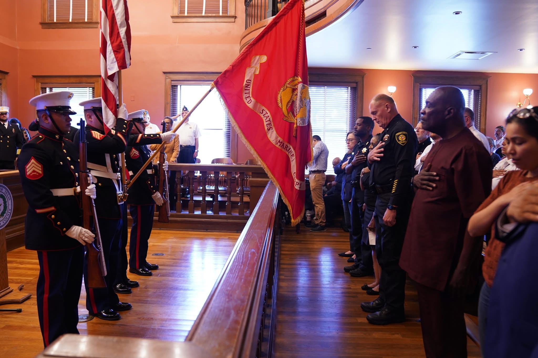 Fort Bend County Officials Honor First Responders and Military Heroes at 9/11 Observance