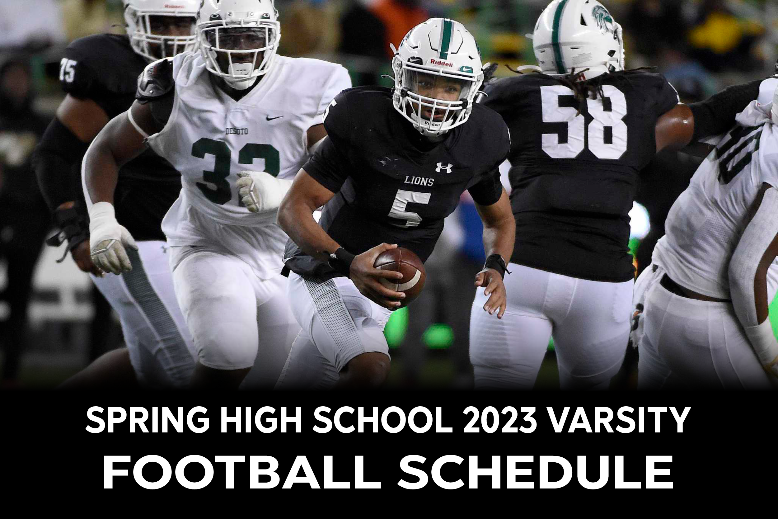 Spring High School 2023 Football Schedule