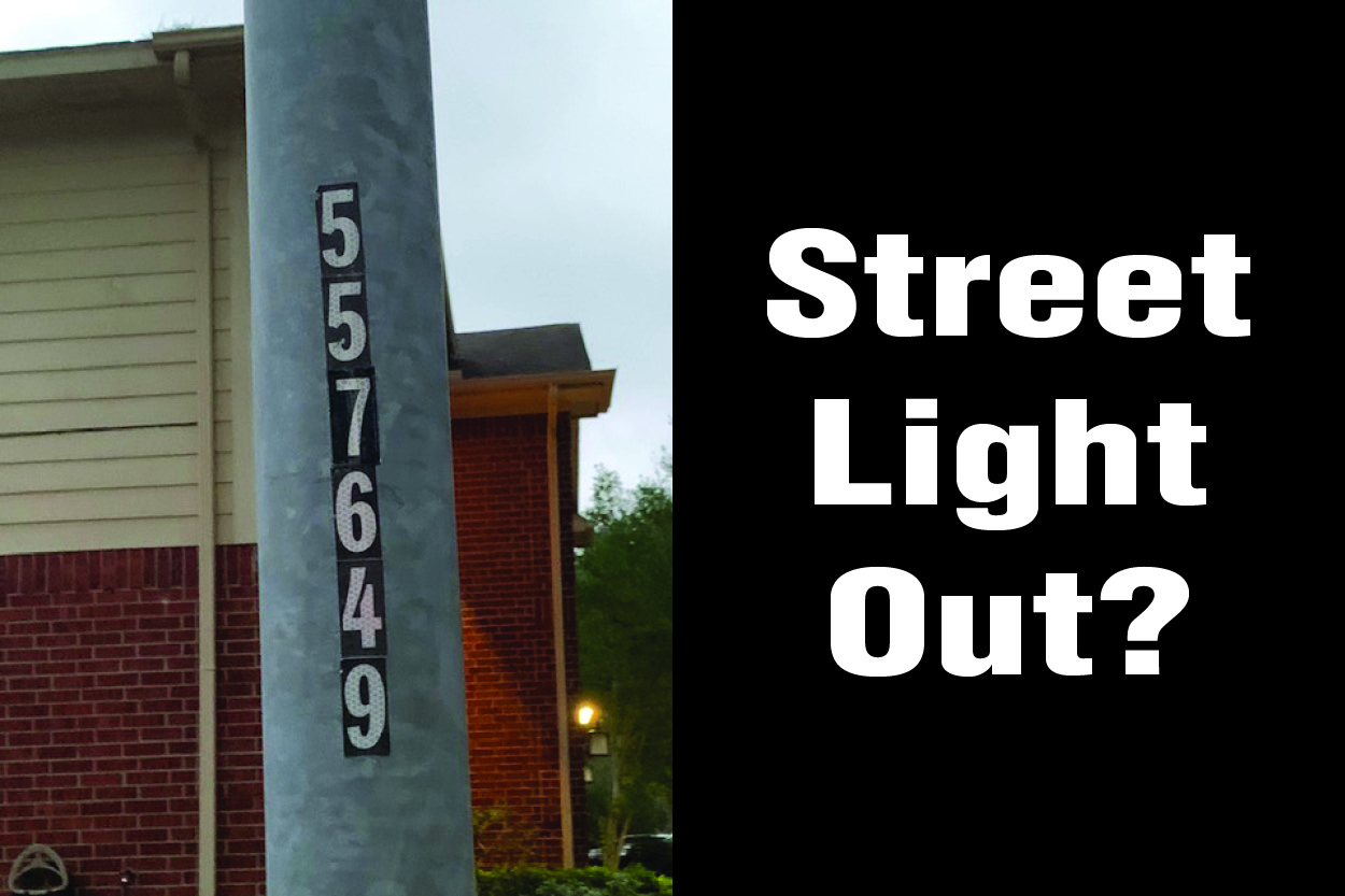 Street Light Outages