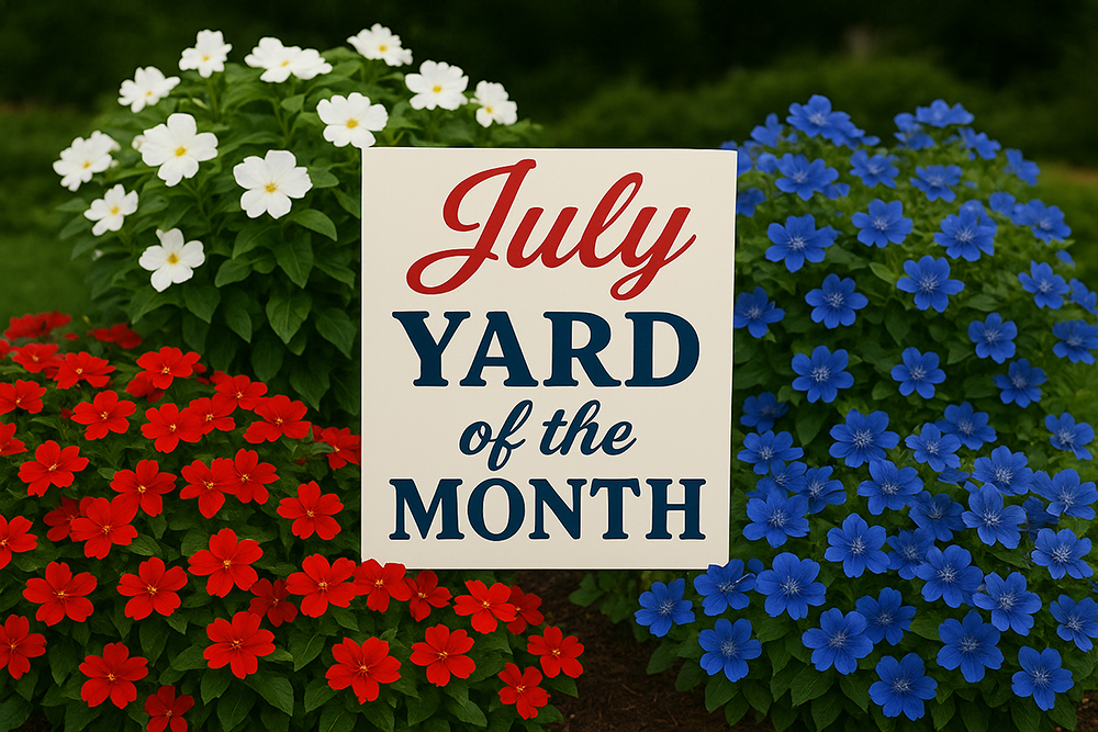 Williamsburg Settlement Announces July 2025 Yard of the Month Winner