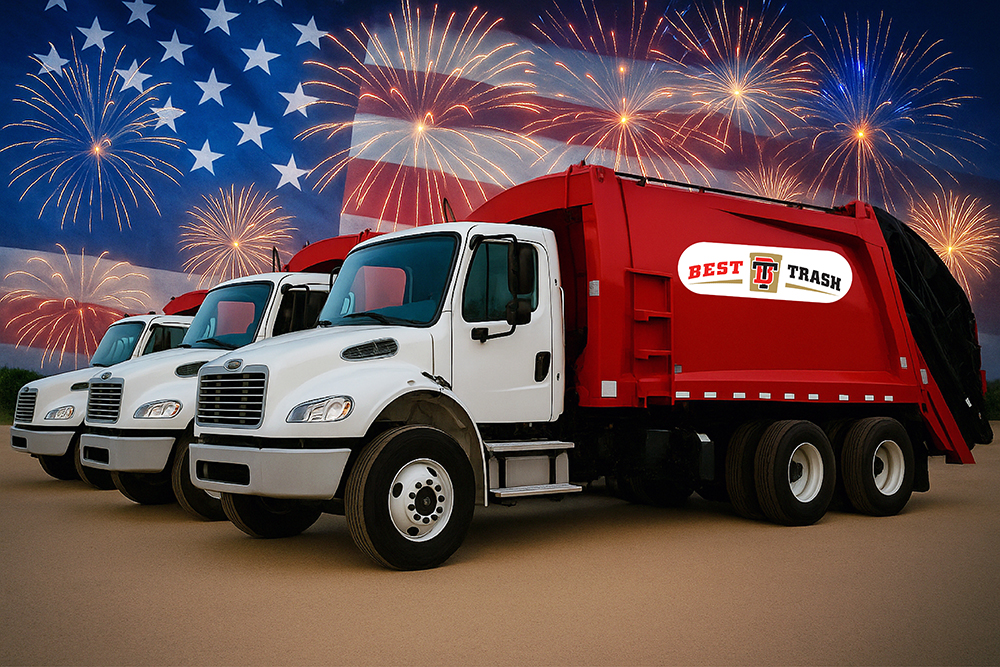 Falcon Ranch Trash and Recycling Pickup Suspended for Independence Day, Resumes July 8