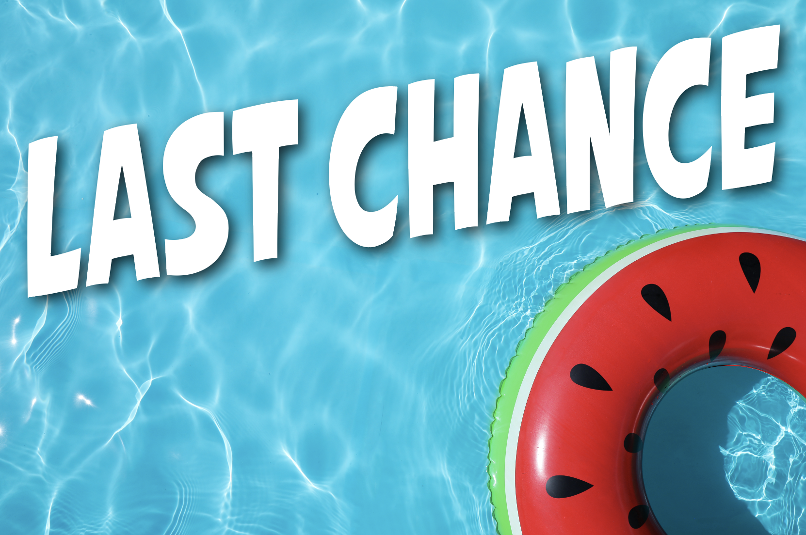 Champions Park Pool Announces End-of-Season Schedule for 2025
