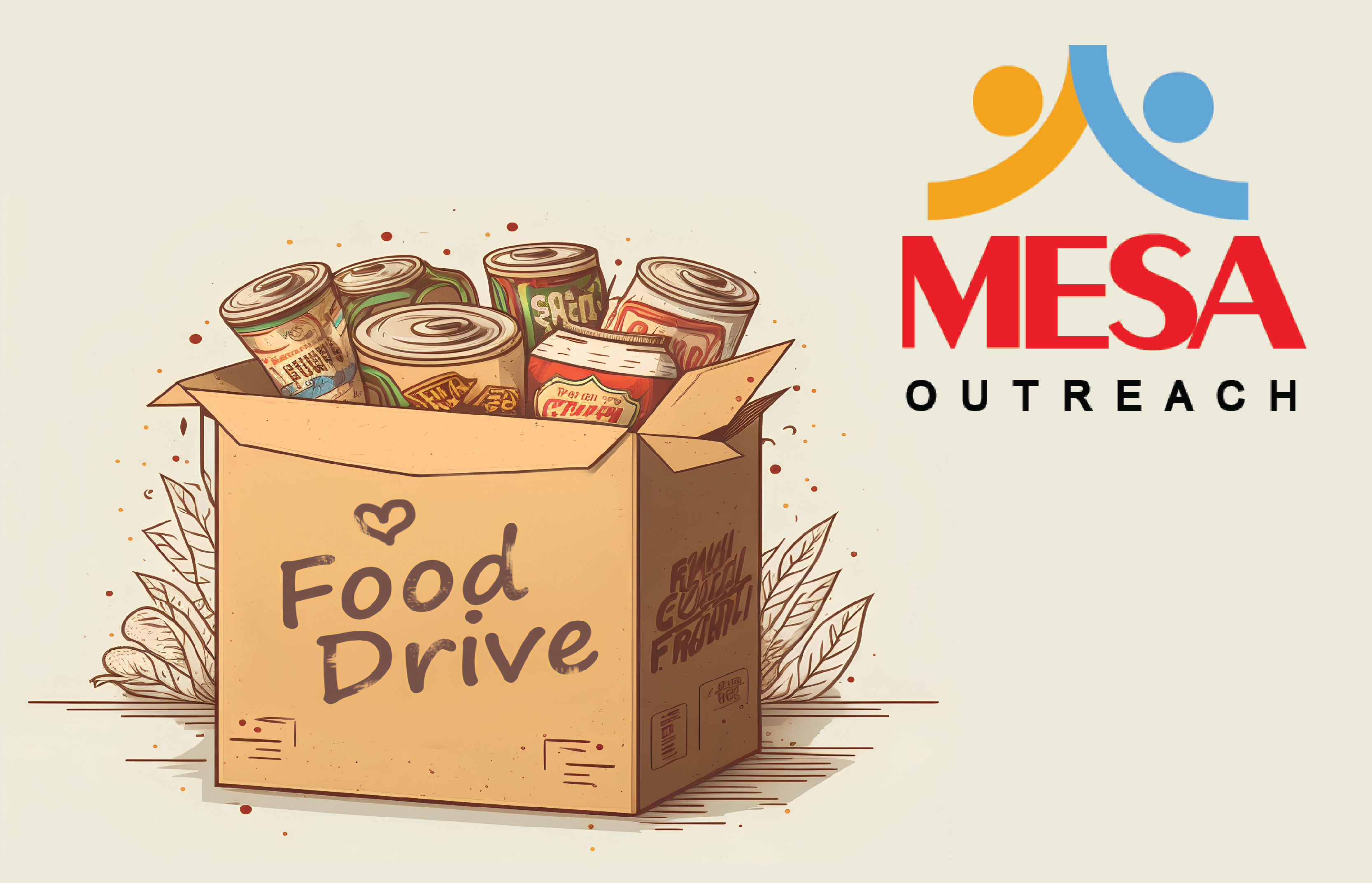 Donate Non-Perishable Food to the MESA Outreach Food Drive