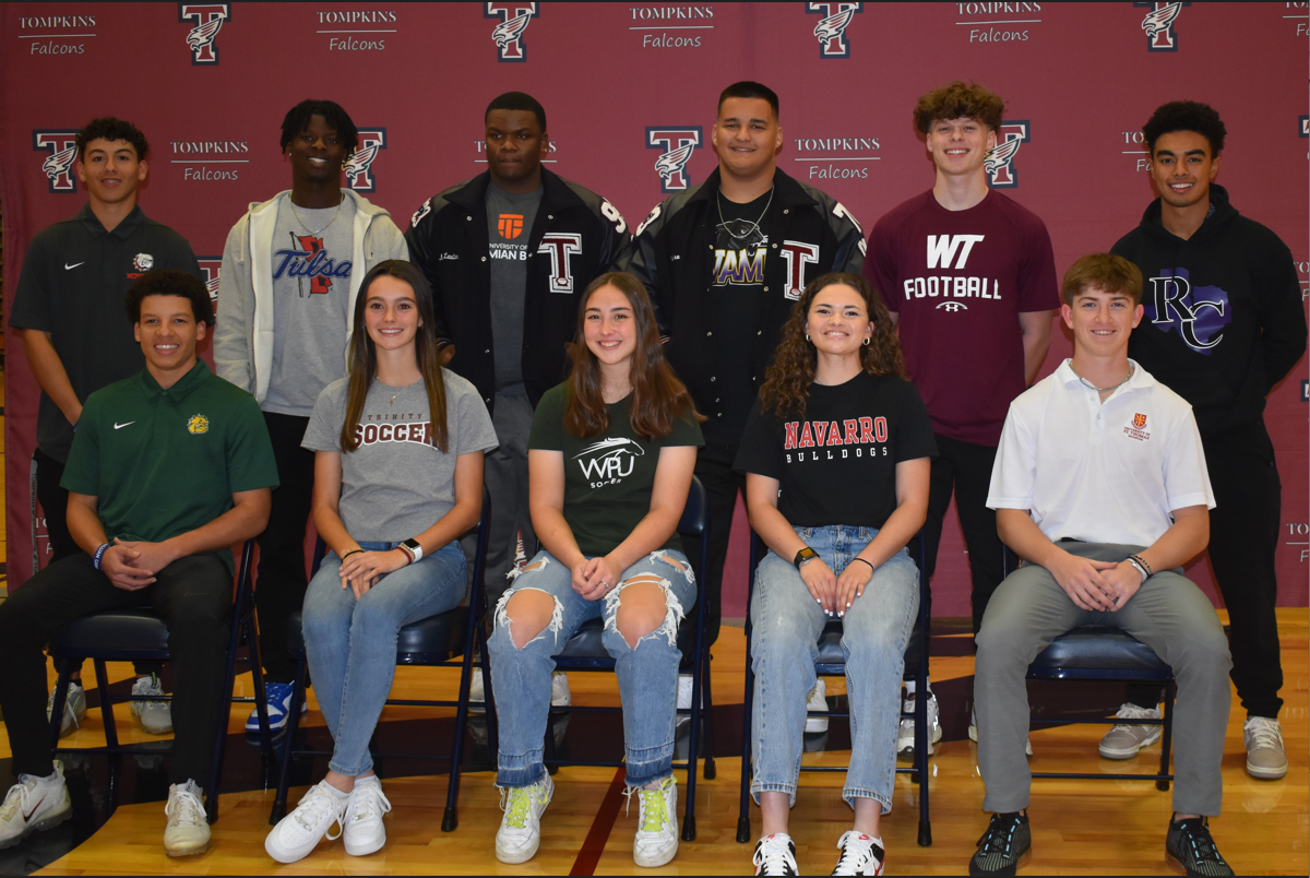 Seven Lakes & Tompkins HS Athletes Sign with Colleges and Universities During National Signing Day