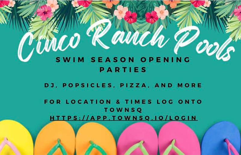 Celebrate Summer at Cinco Ranch I Swim Season Pool Parties