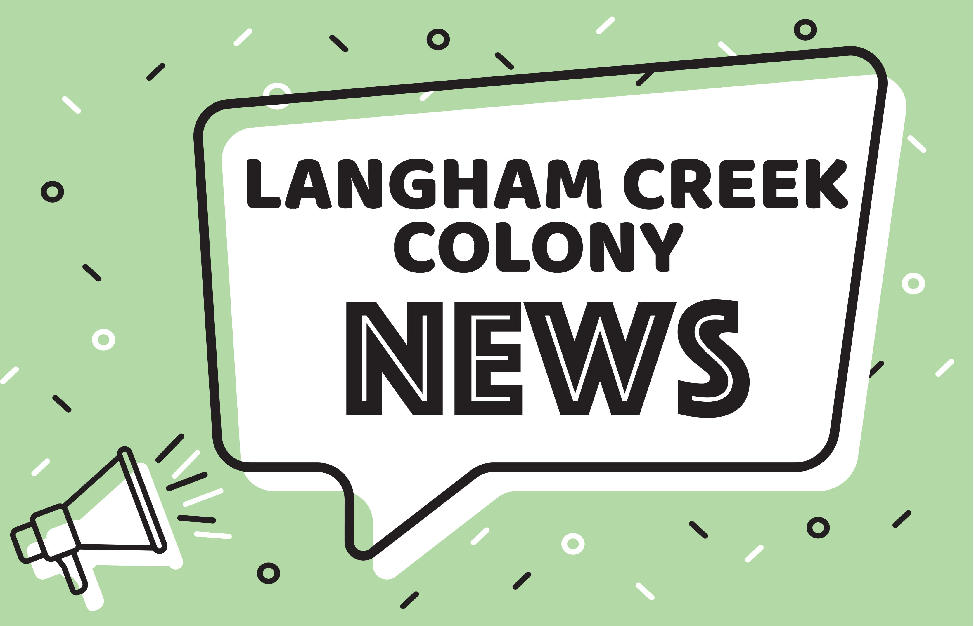 Langham Creek Colony February News