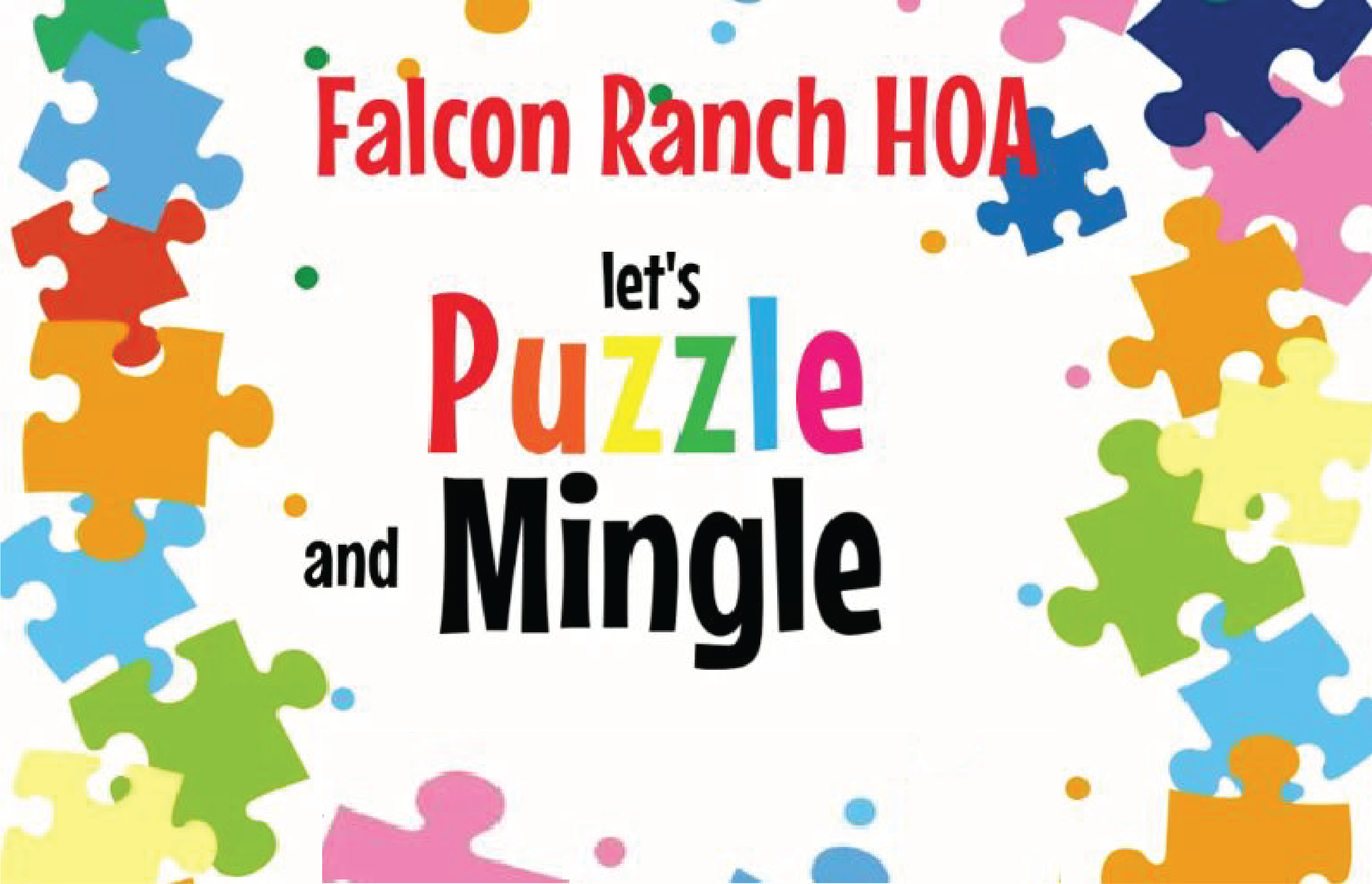 Falcon Ranch HOA to Host Puzzle and Mingle on January 21, 2025