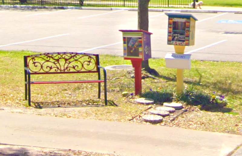 Little Free Library at Hearthstone Park